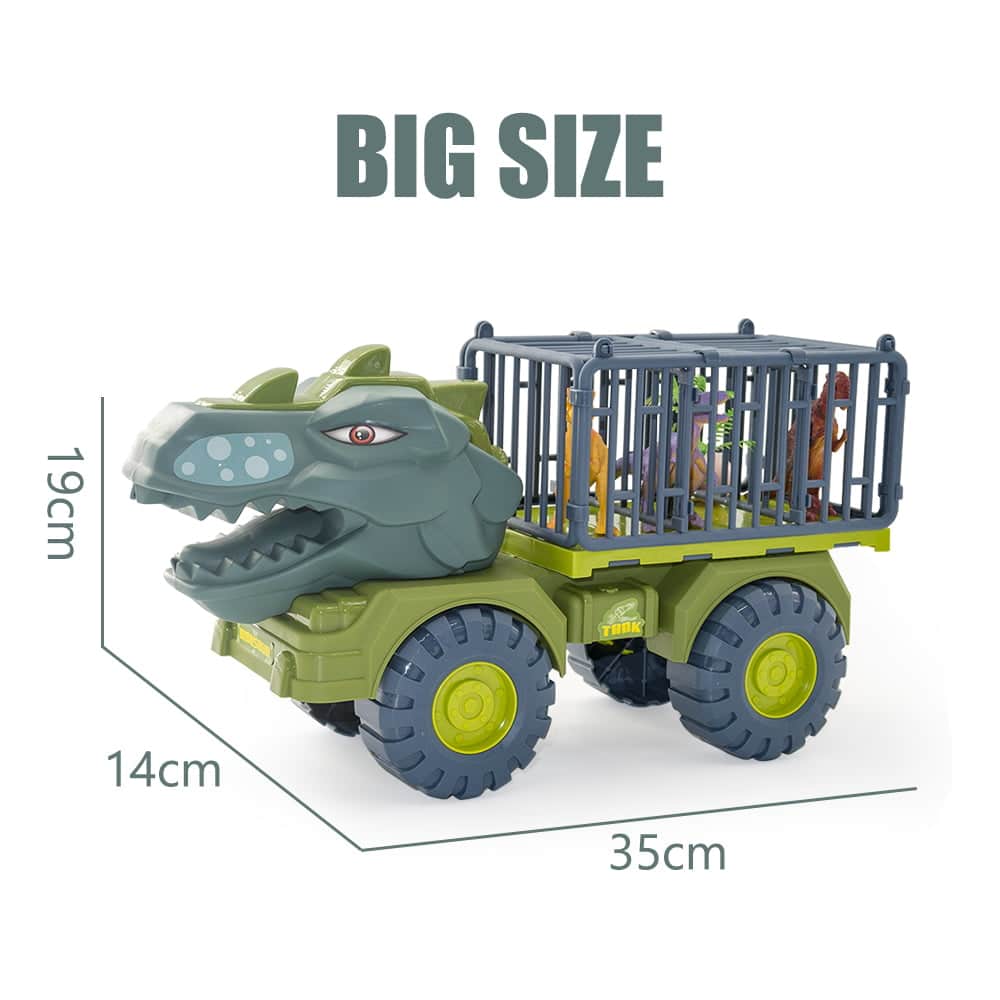 מכונית משאית לדינוזאורים - צעצוע לילדים