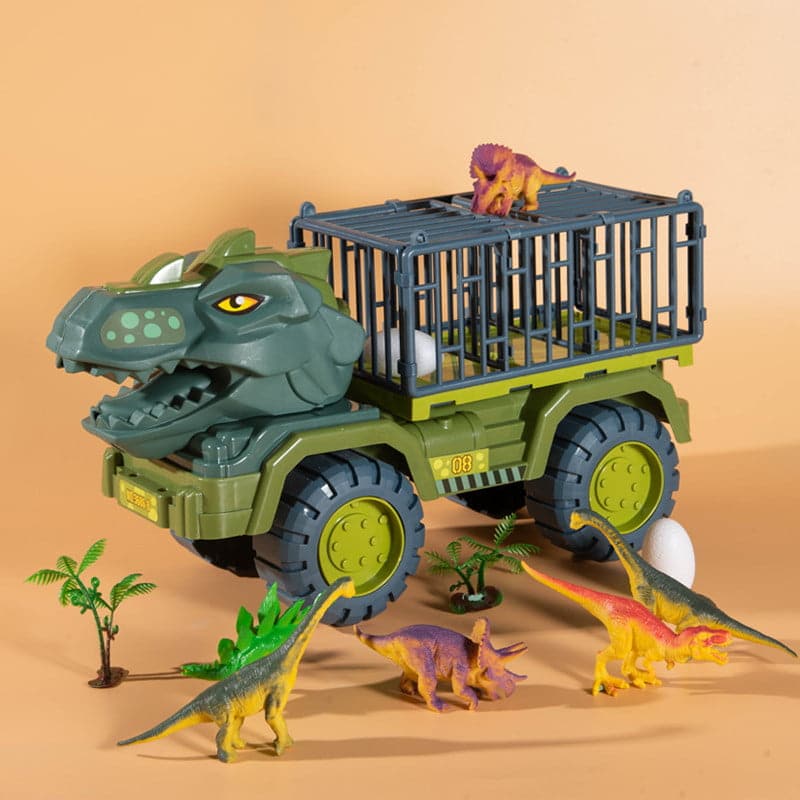 מכונית משאית לדינוזאורים - צעצוע לילדים