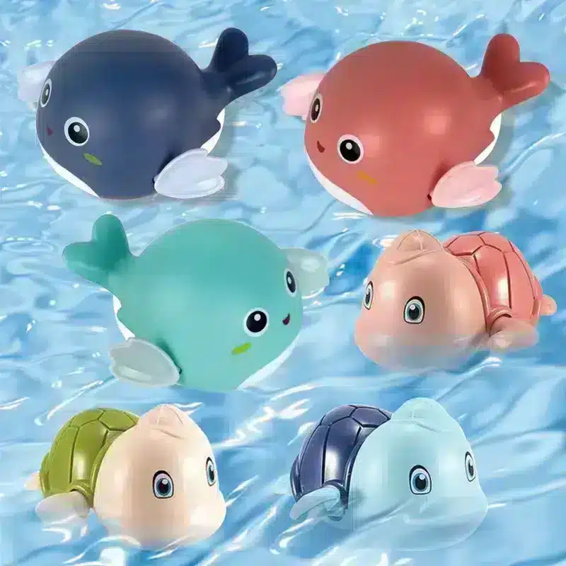 צעצועים לאמבטיה לתינוק בצורות חיות חמודות