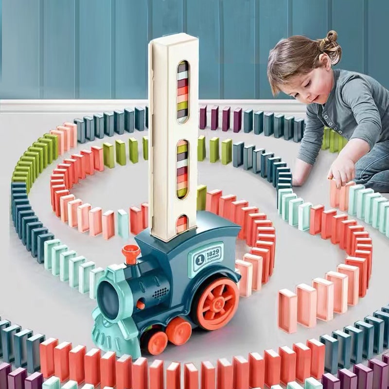 רכבת דומינו חשמלית לילדים