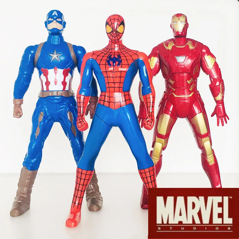 דמויות מארוול ספיידרמן, איירון מן, קפטן אמריקה, האלק