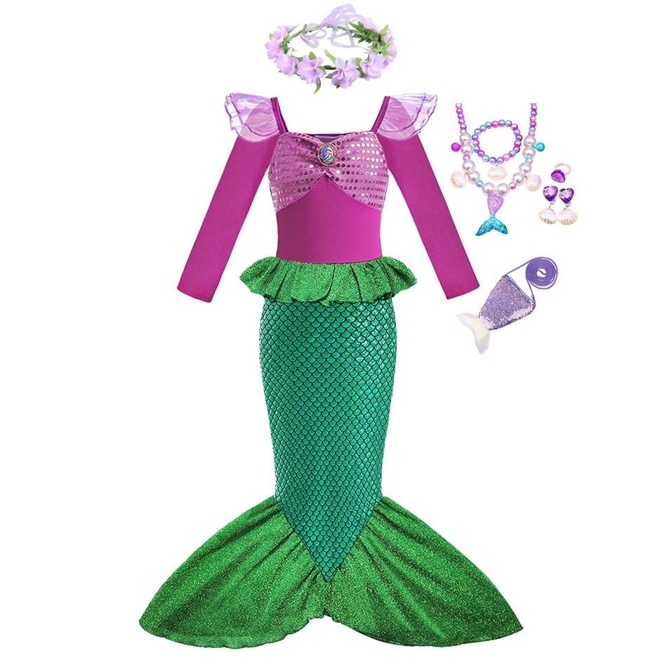 8Pcs Ariel Sets