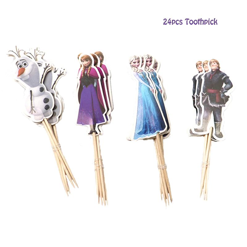 24pcs cake topper