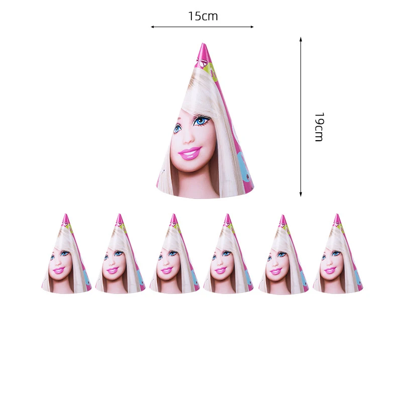 6pcs paper hats