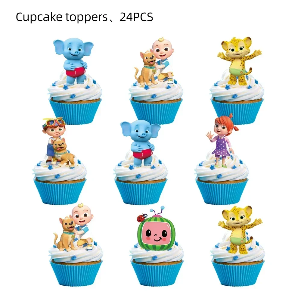 Cake topper 24Pcs