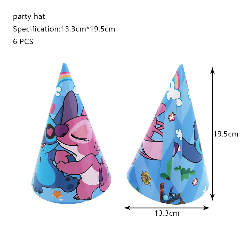 Party Hat - 6pcs